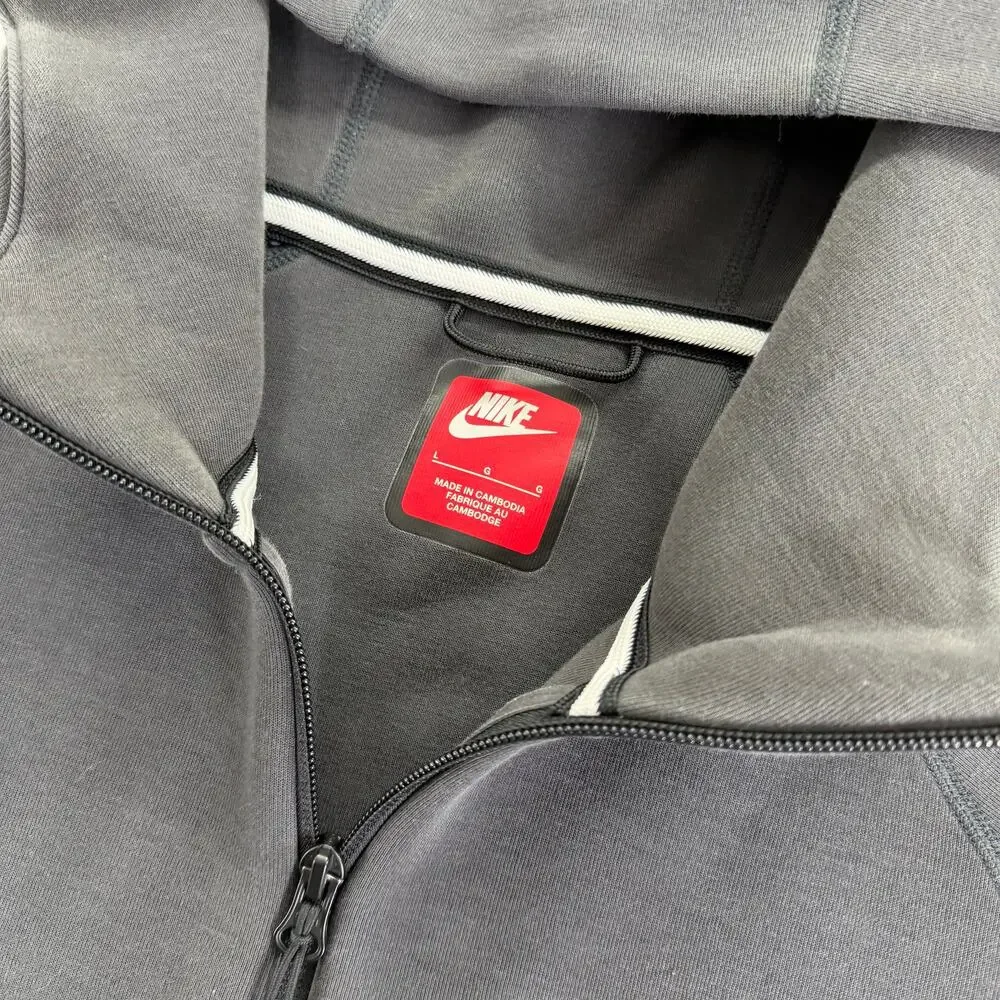 Nike Sportswear Tech Windrunner Full Zip Hoodie Mens Large Sweatshirt fb7921-060